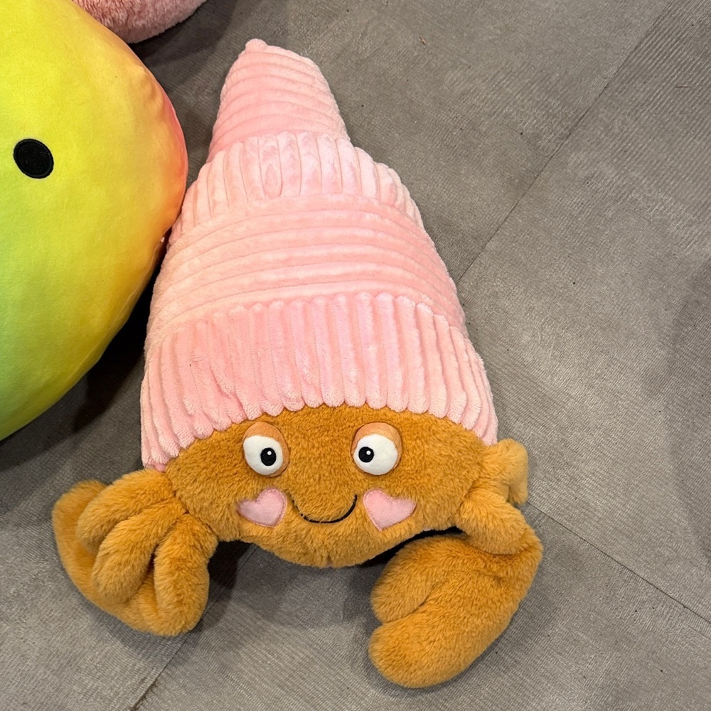 Squishmallows Jelly Fish Octopus and Crab Stuffed Animal Bundle Medium Size - Picture 4 of 6